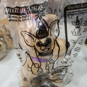 VTG New Year 2000 Taco Bell Talking Chihuahua Plush Dog “Happy New Year, Amigos”